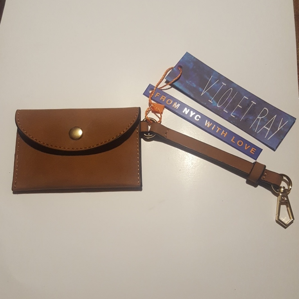 Violet Ray Keychain / Cardholder